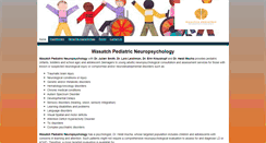 Desktop Screenshot of kidsneuropsych.com